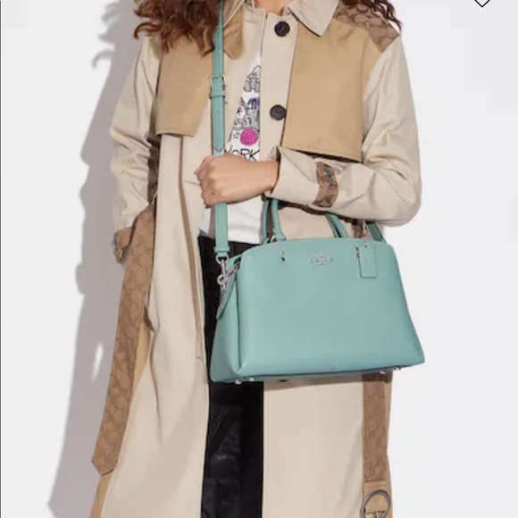 Silver/Light Teal Lillie Coach bag - Gorgeous NWT 🤩 - Can be worn as Crossbody - Picture 5 of 7